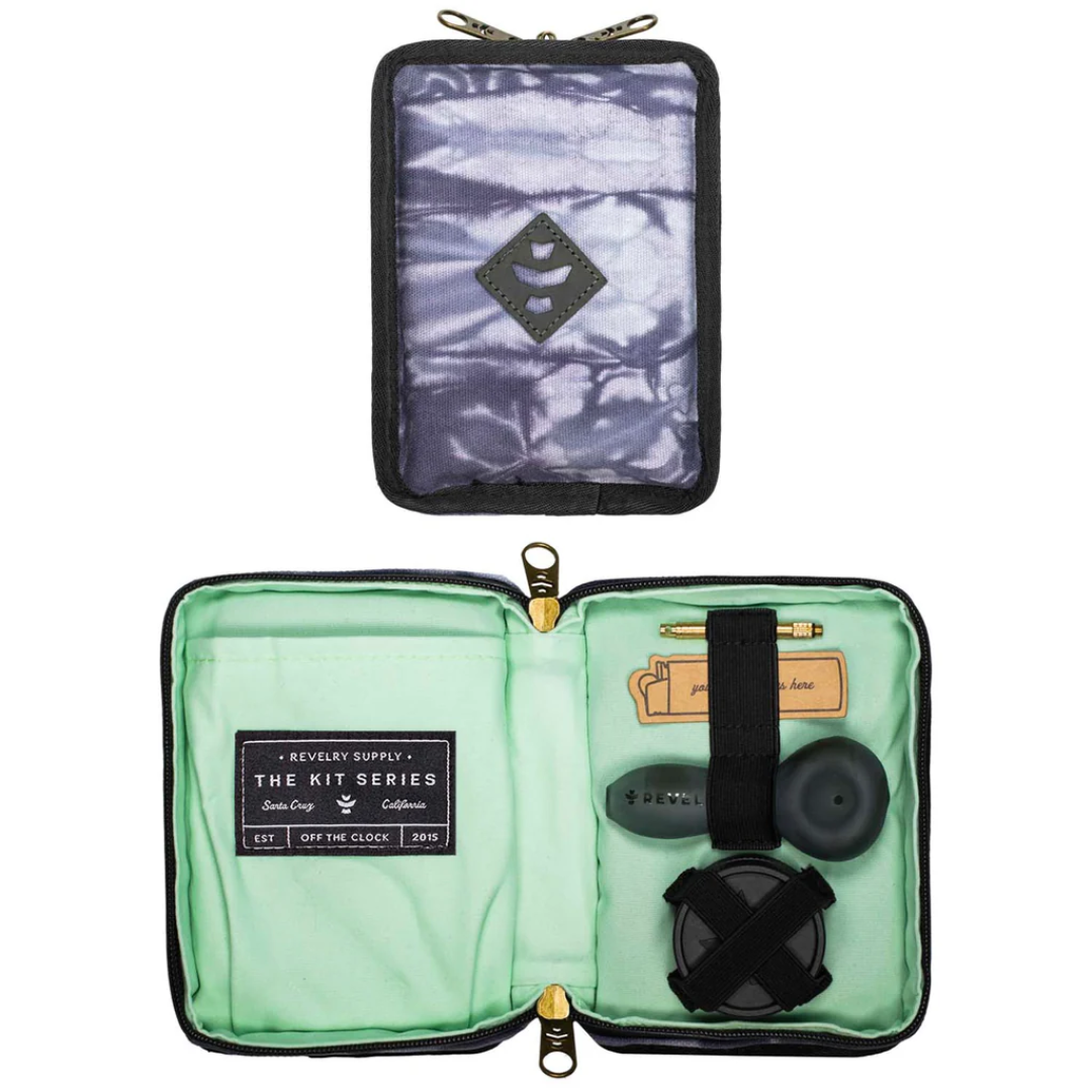 Pipe Kit | Smell Proof Bag with Glass Pipe / Tie Dye